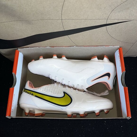NEW Nike Tiempo Legend 9 Elite FG Soccer Cleats Men Sz 7.5 Guava CZ8482-801 main image 4